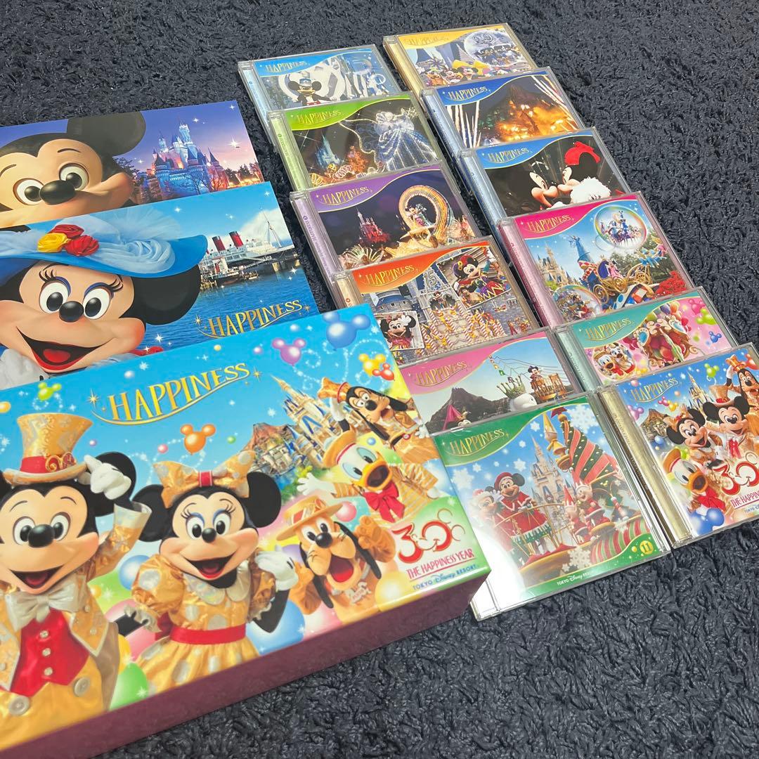 東京ディズニーリゾート　30周年記念　CD１２枚セット　ハピネス　ユーキャン
