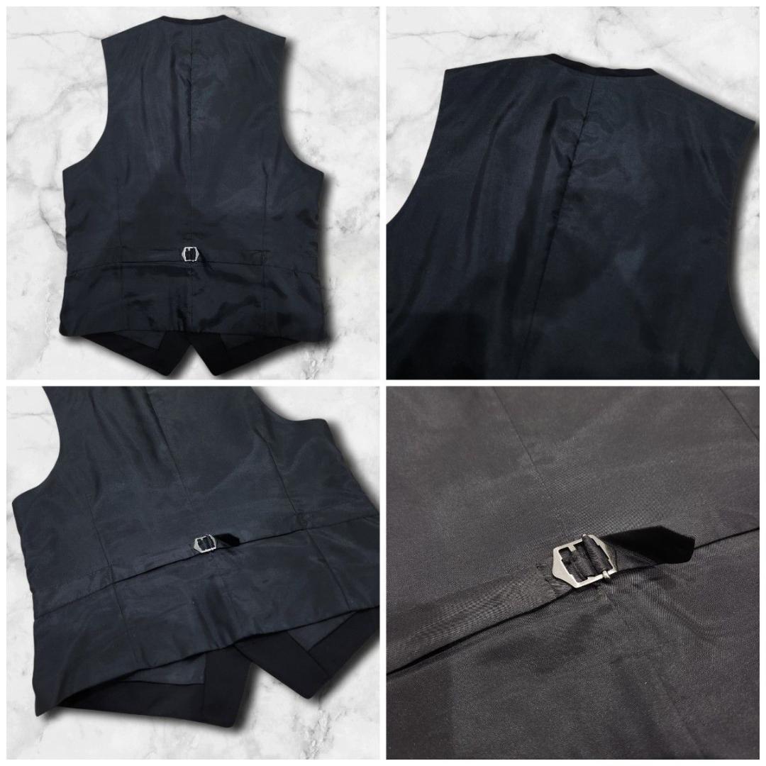 green label relaxing スリーピース スーツ ブラック 白タグ