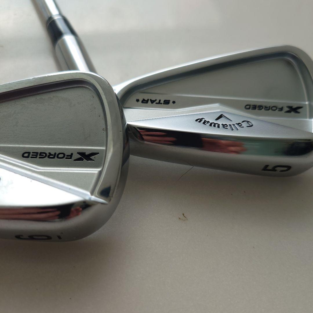 キャロウェイＸフォージドスターアイアン6本950GHネオ美品