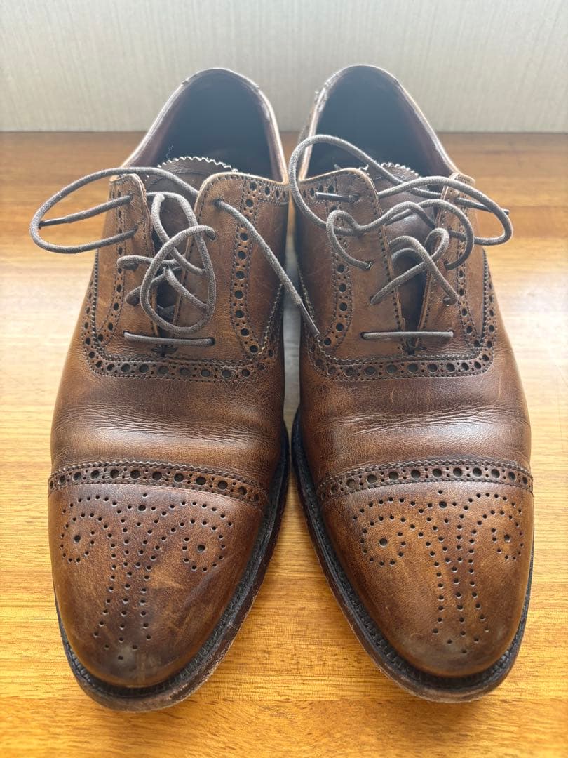 Crockett & Jones ブラウン ドレスシューズ　革靴 5 1/2E