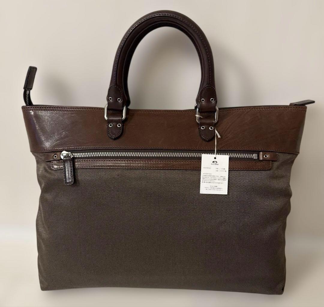 PELLE BORSA ペレボルサ　メンズ　レザー　ビジネス　バッグ　A4収納
