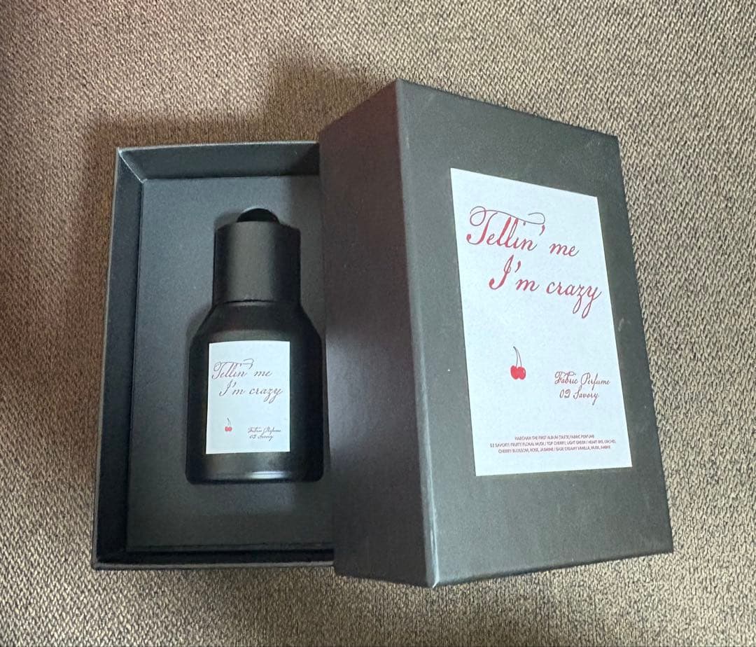 Tellin me I'm crazy 香水