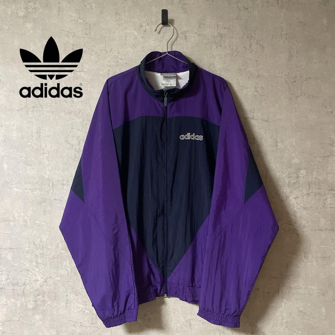 old adidas オールド アディダス 90年代 ナイロンジャケット