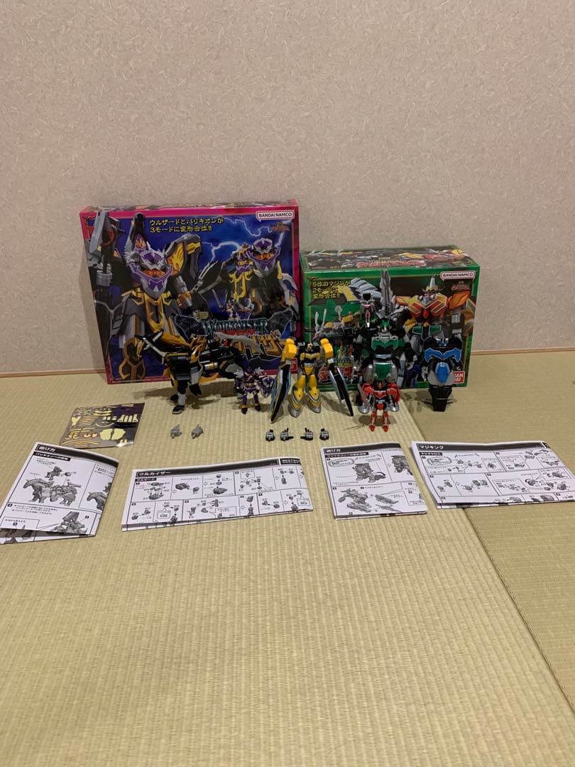 組み立て済み　スーパーミニプラ　マジキング ウルカイザー smpセット