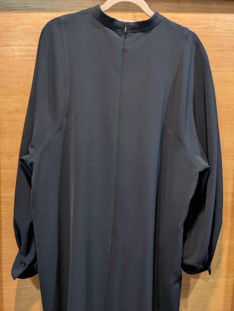 ジャーナルスタンダード ダブルクロスロングワンピース　 サイズ　36　ネイビー