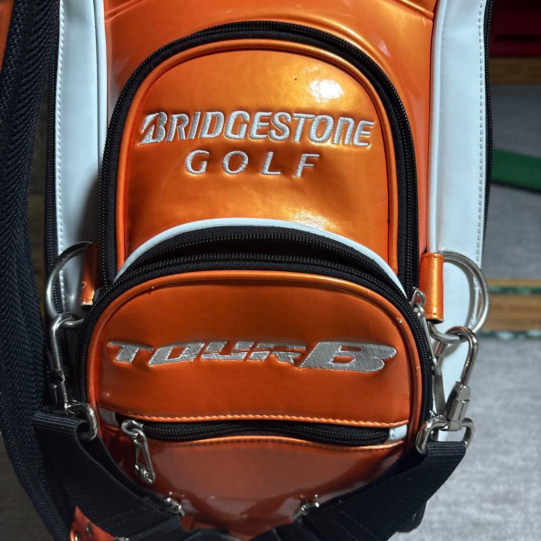 BRIDGESTONE TOURB オレンジ ゴルフバッグ