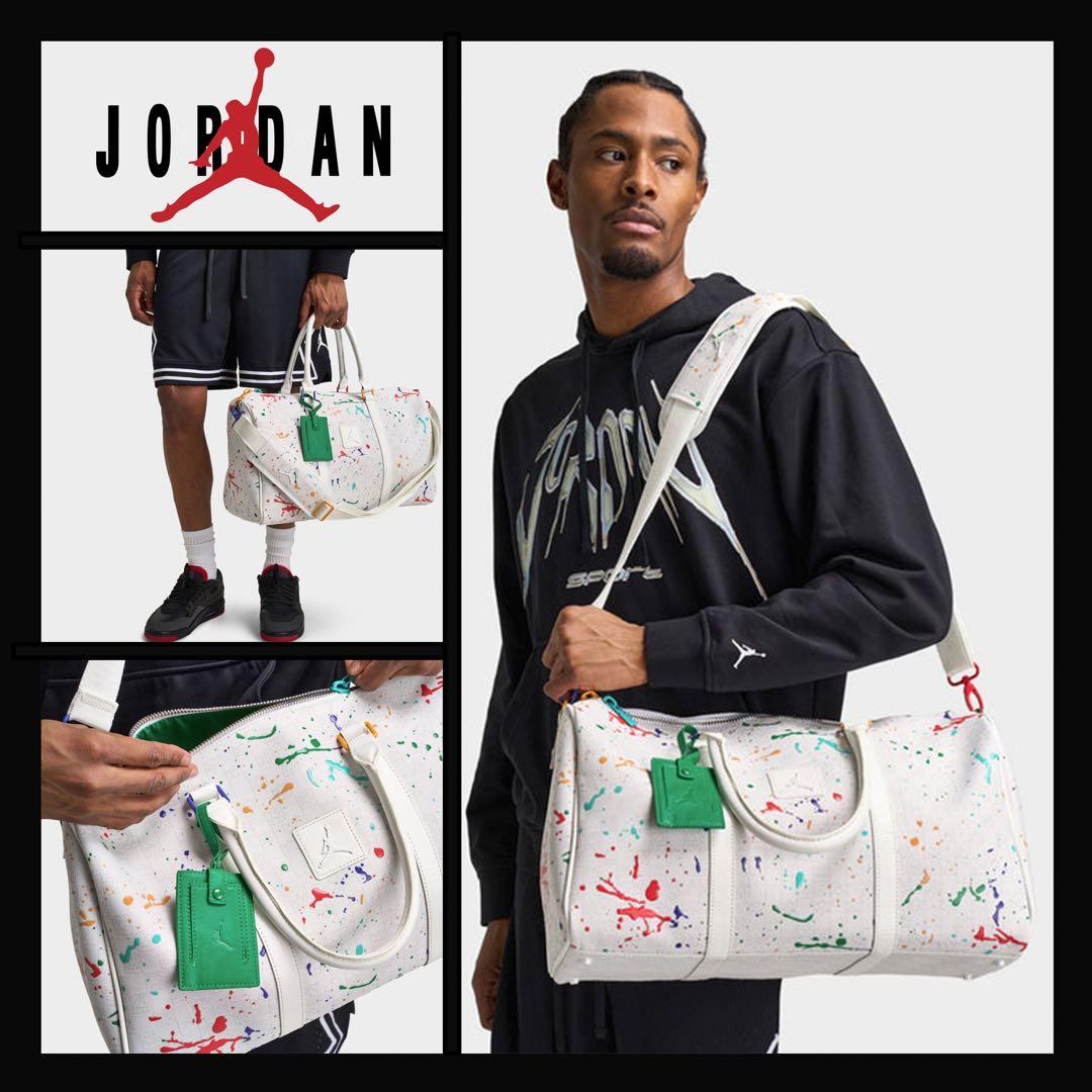 【JORDAN】モノグラムダッフルバッグ（40L） 美品