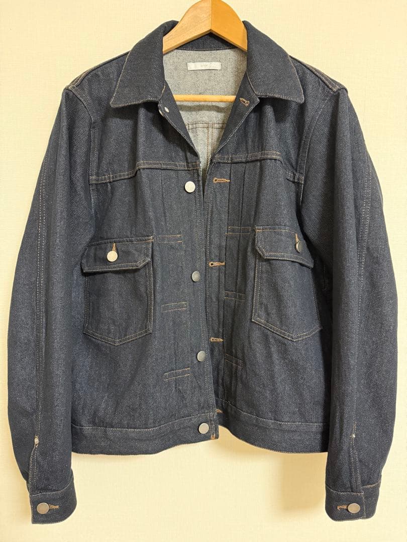 ジャケット・アウター DENIM CROPPED ZIP TRUCKER JK