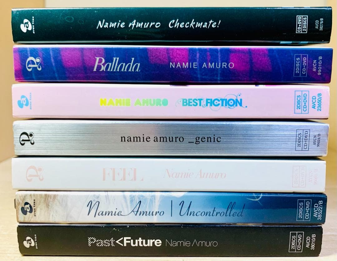 【初回盤】 安室奈美恵 CD アルバム まとめ売り セット CD+DVD