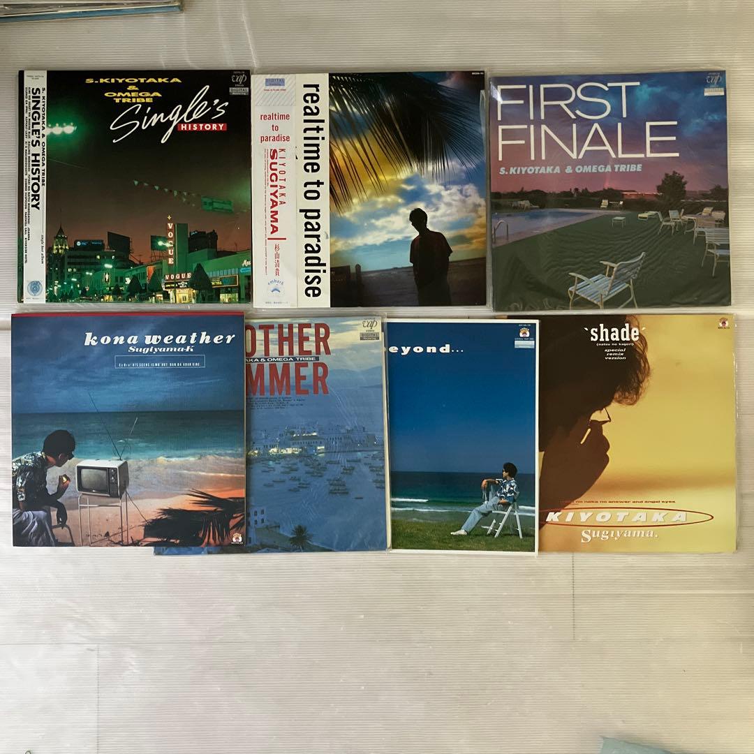 LPレコード　杉山清貴　OMEGA TRIBE まとめ売り