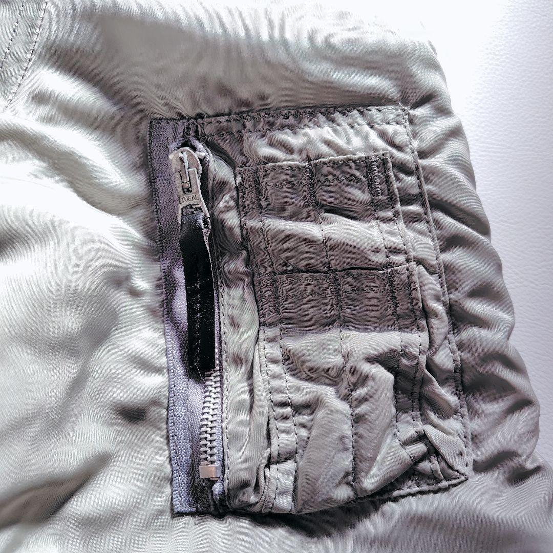 XLサイズ ALPHA USA製 IDEALジップ N-3B カーキ ミリタリー