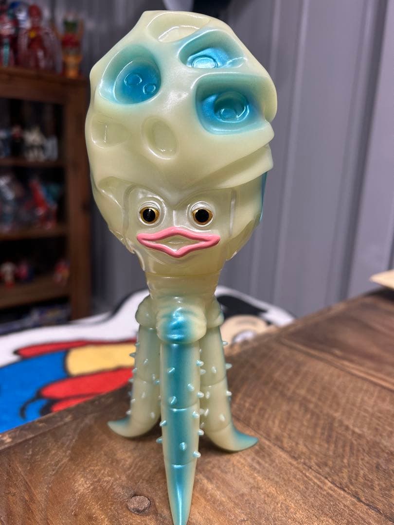 【美品】M1号 チブル星人　ワンフェス限定　蓄光　ソフビ　フィギュア　1999