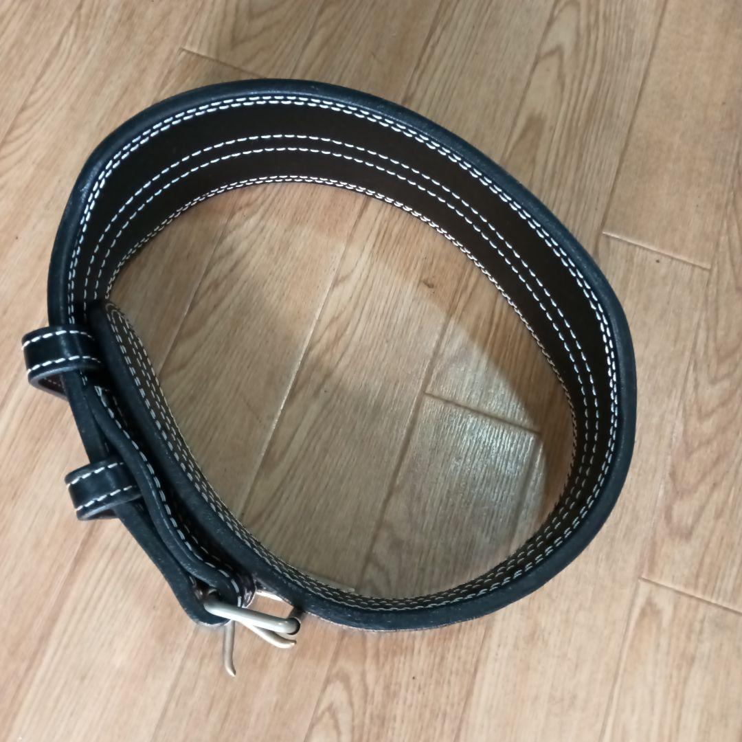 ★【高級】 トレーニング・ベルトM 黒