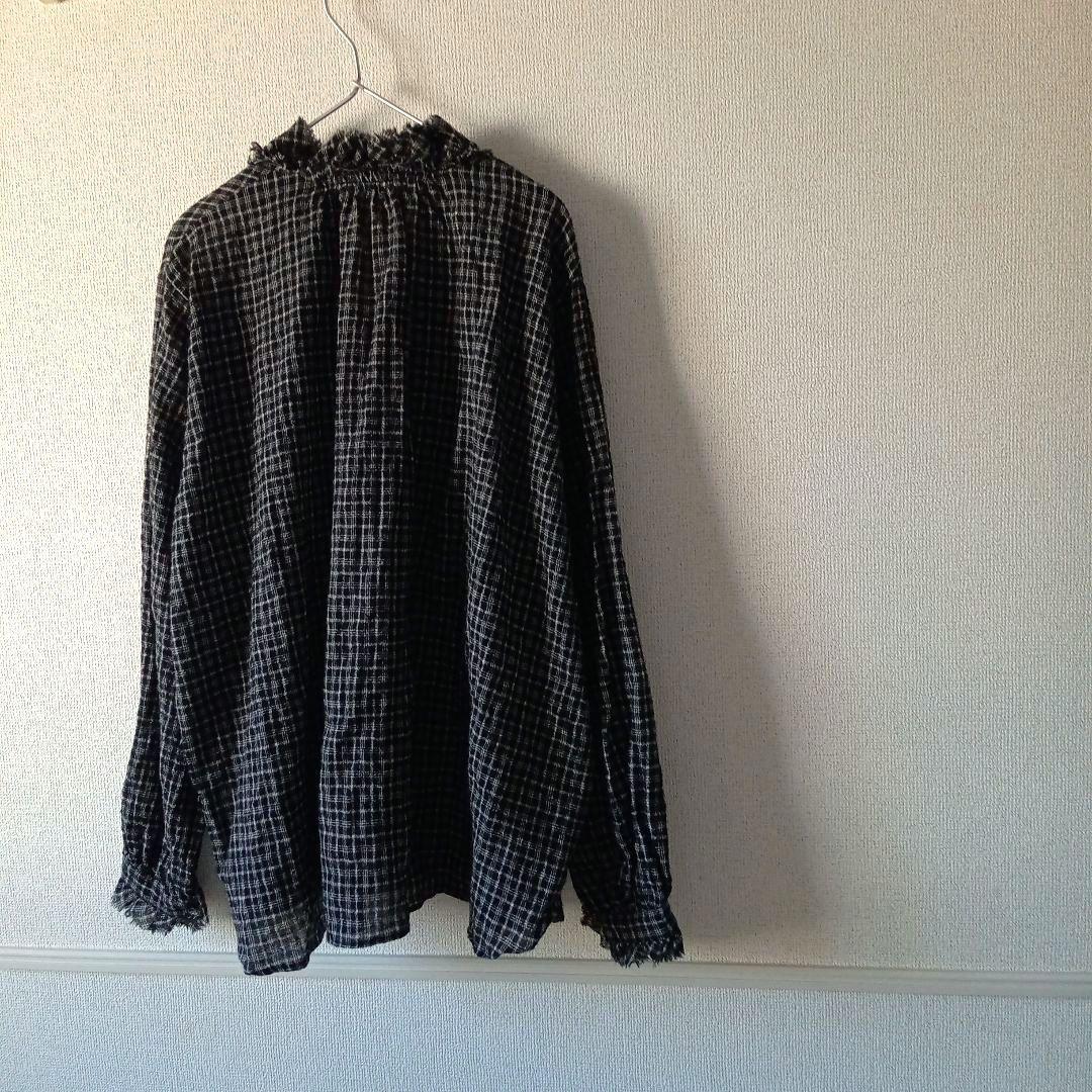 journal standard luxe リファイン フリルブラウス