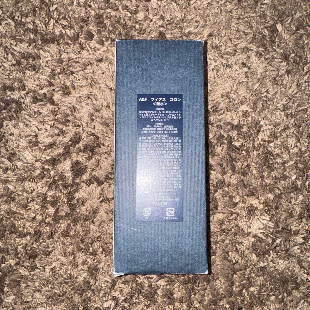 確実正規Abercrombie & Fitch FIERCE 200mL 訳あり