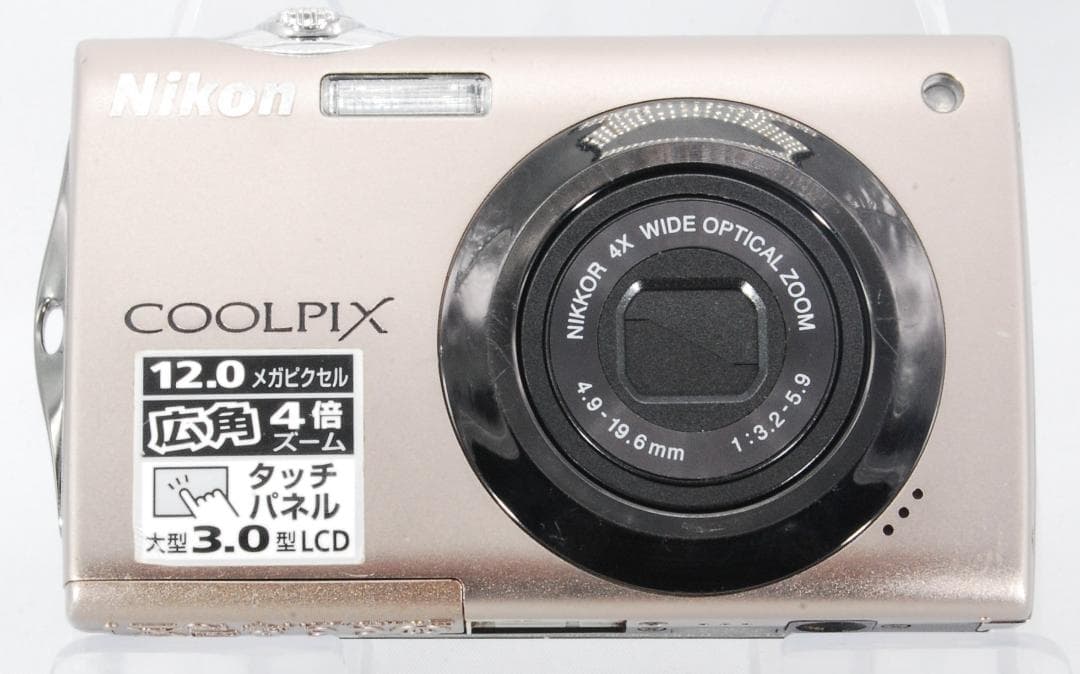 【動作確認済】Nikon Coolpix S4000 ゴールド18941104