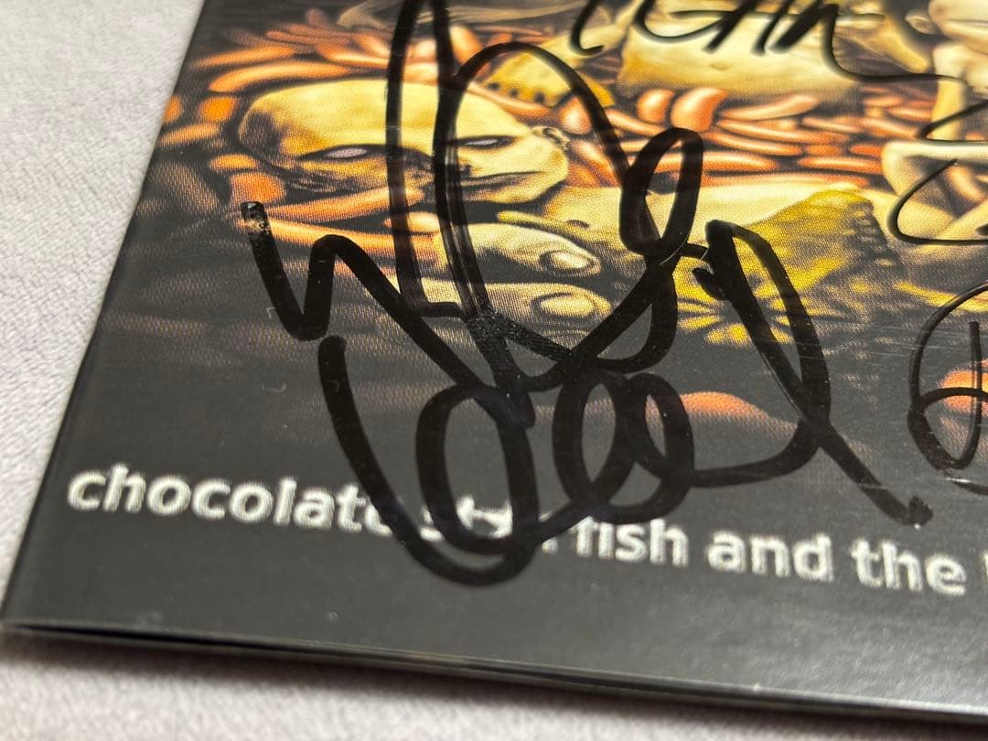 レア　リンプ・ビズキットサインCD Limp Bizkit