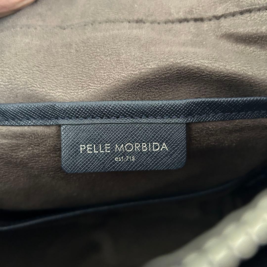 ⭐️美品⭐️ペッレモルビダ キャピターノ 2way ビジネスバッグ トート 紺