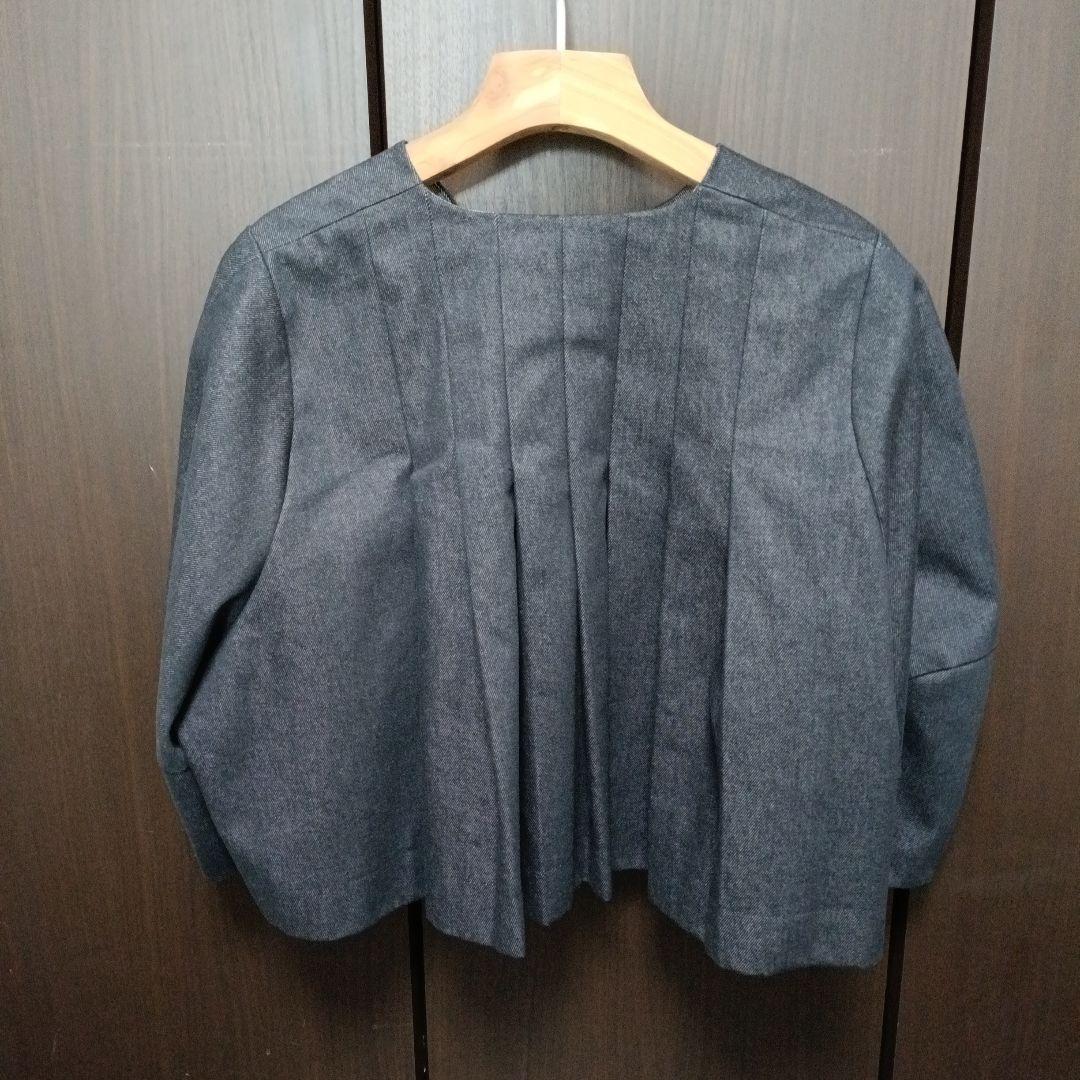 trefle+1 プリーツデニムジャケット