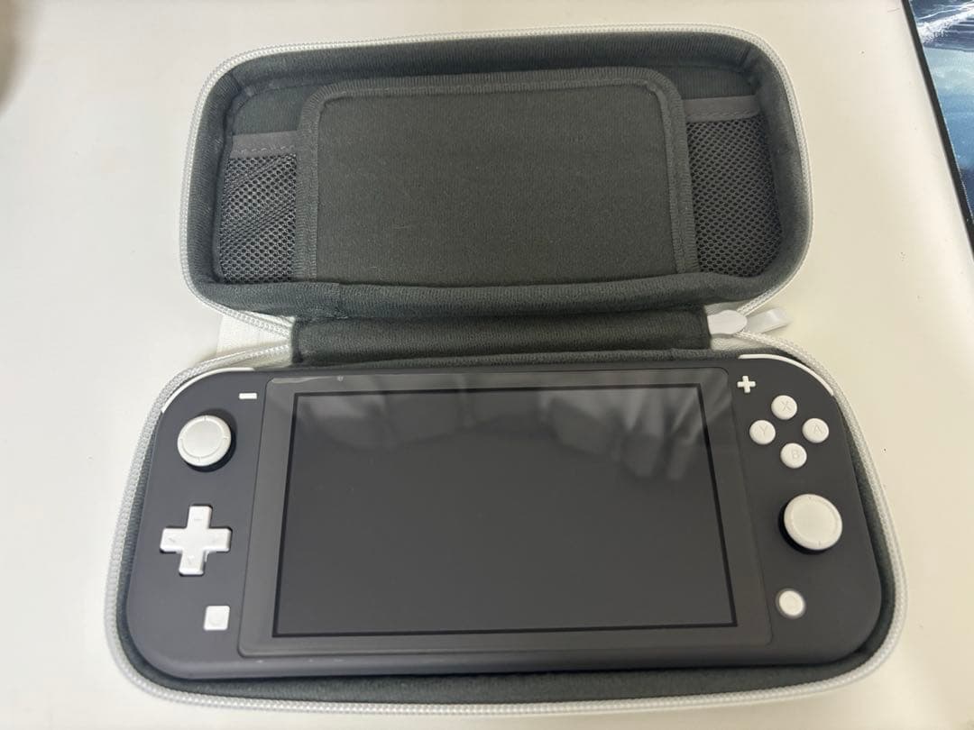Nintendo Switch Lite グレー + 任天堂純正キャリングケース