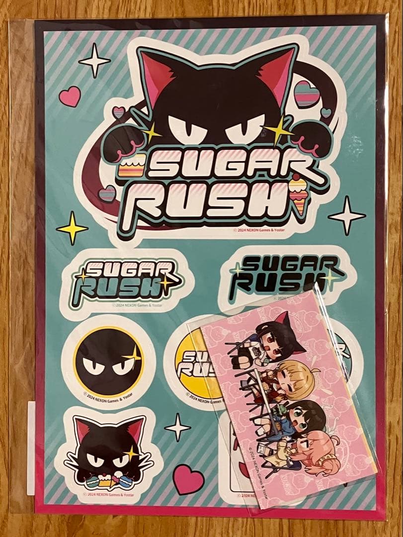 ブルーアーカイブ SUGAR RUSH ＋パセラグッズセット