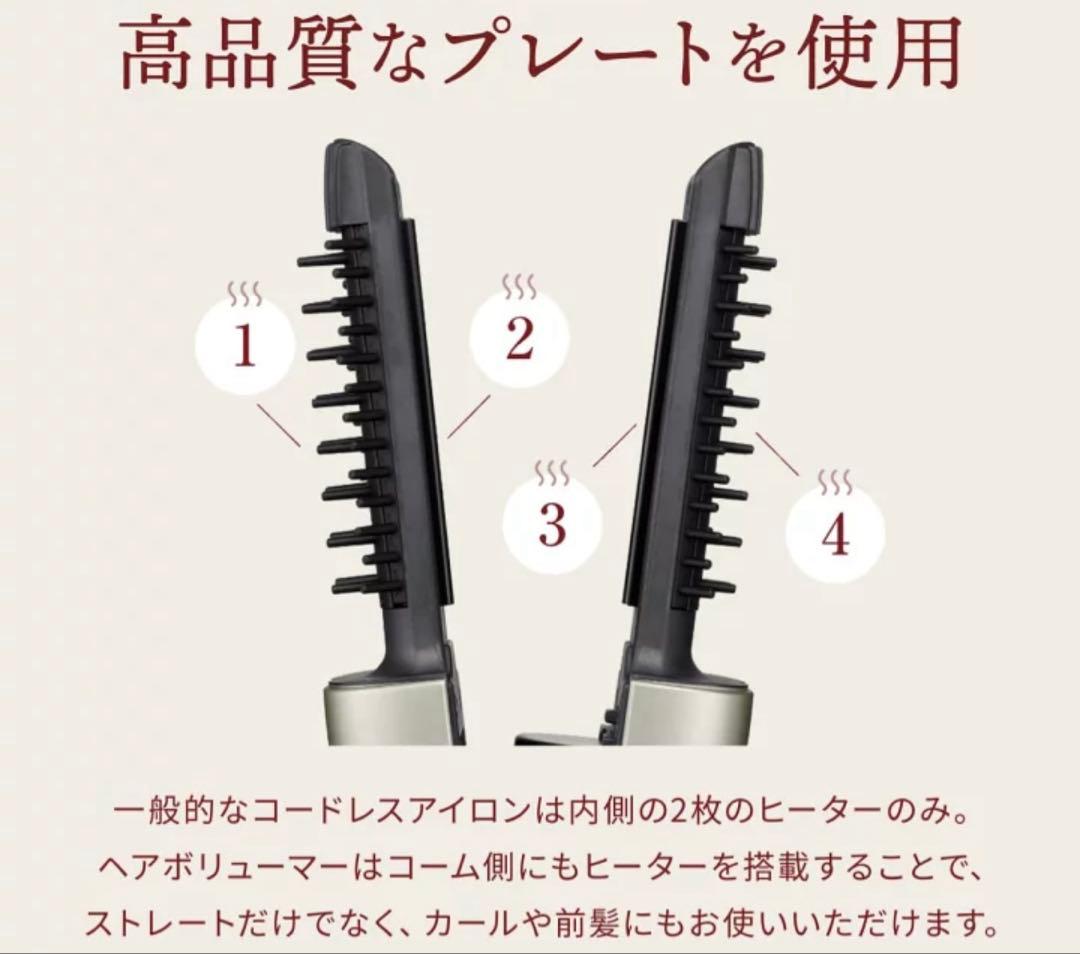 【未使用】ヤーマン　YA-MAN ヘアボリューマープロ　ヘアアイロン