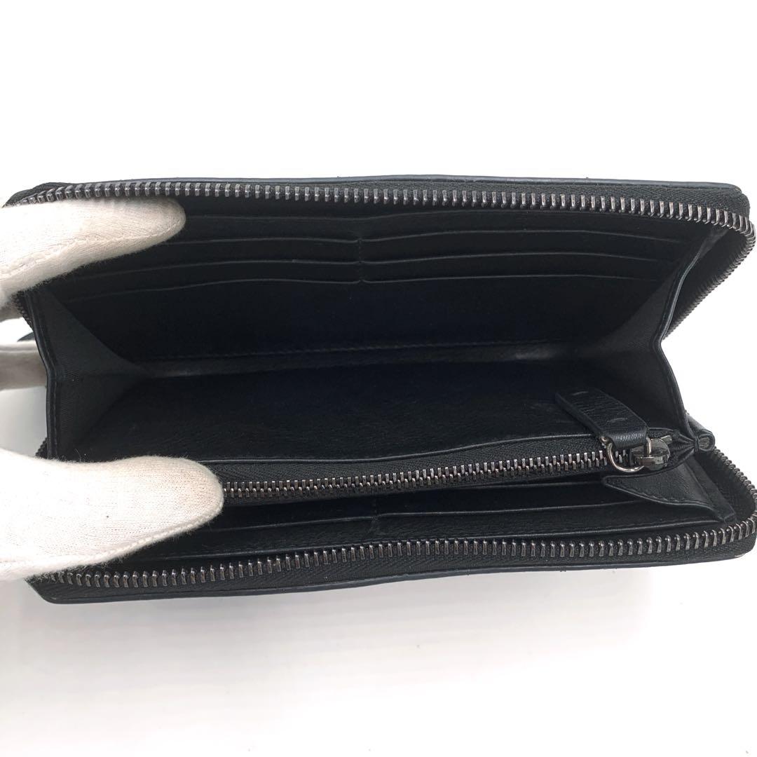 【美品✨】JIMMY CHOO 星型スタッズ 長財布 ラウンドファスナー