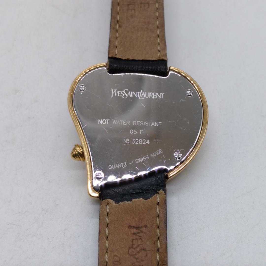 イヴサンローラン　レディース腕時計　ヴィンテージ　ハート型