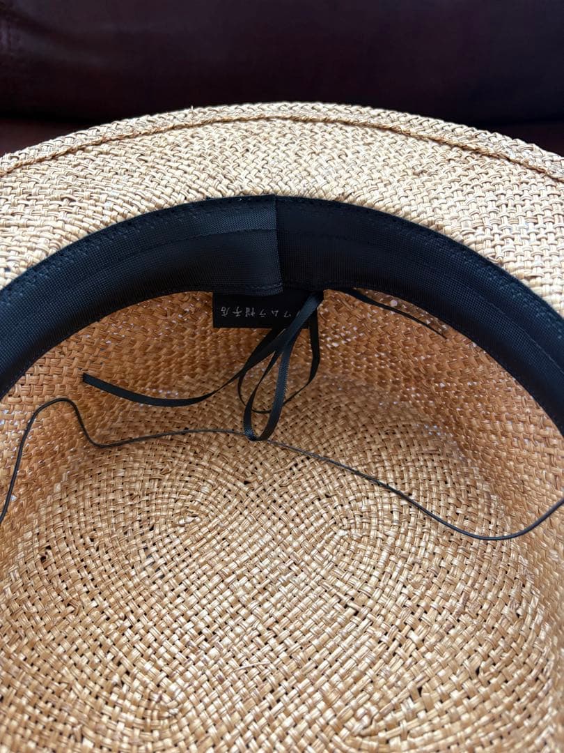 最終価格！カワムラ帽子店　カンカン帽　麦わら帽子