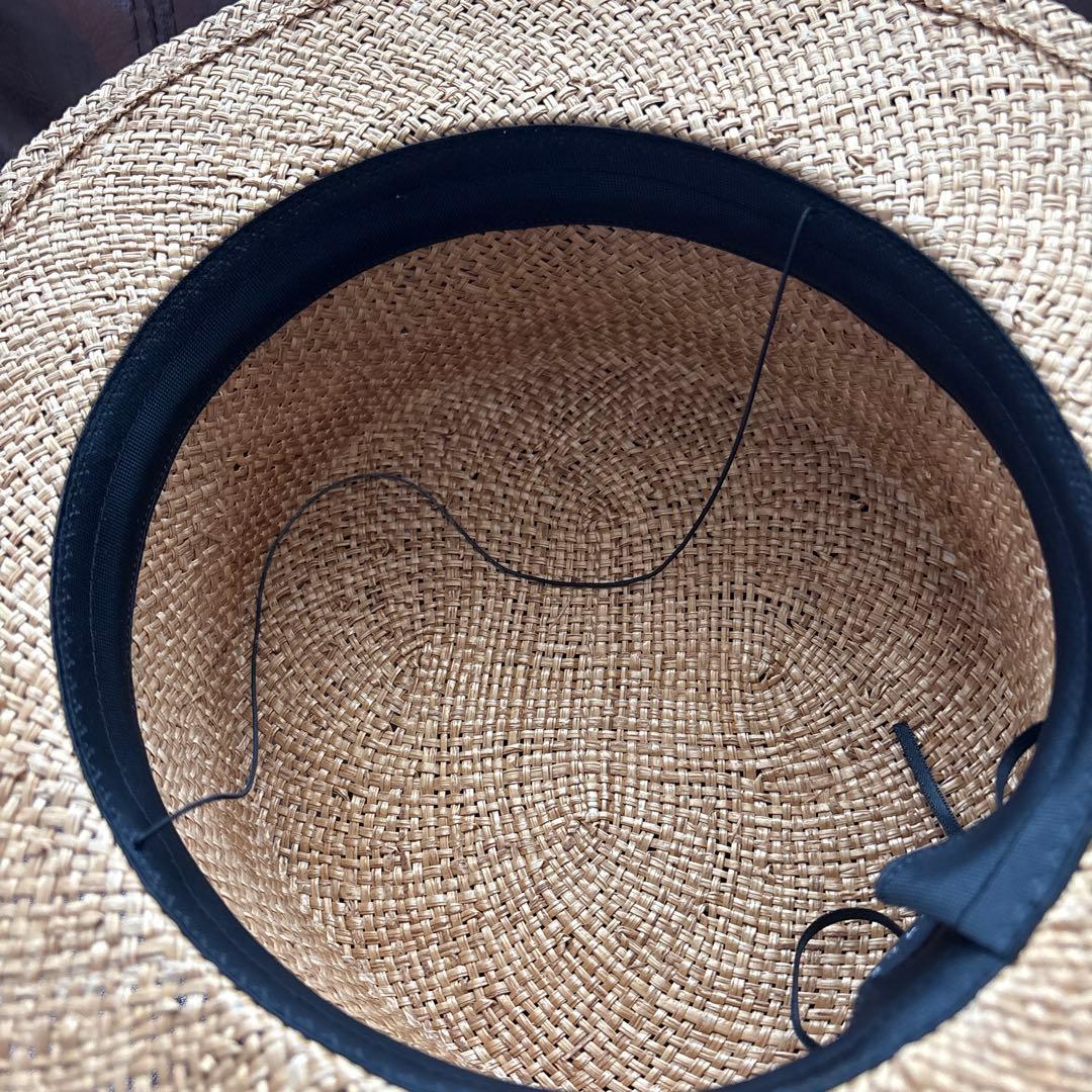 最終価格！カワムラ帽子店　カンカン帽　麦わら帽子