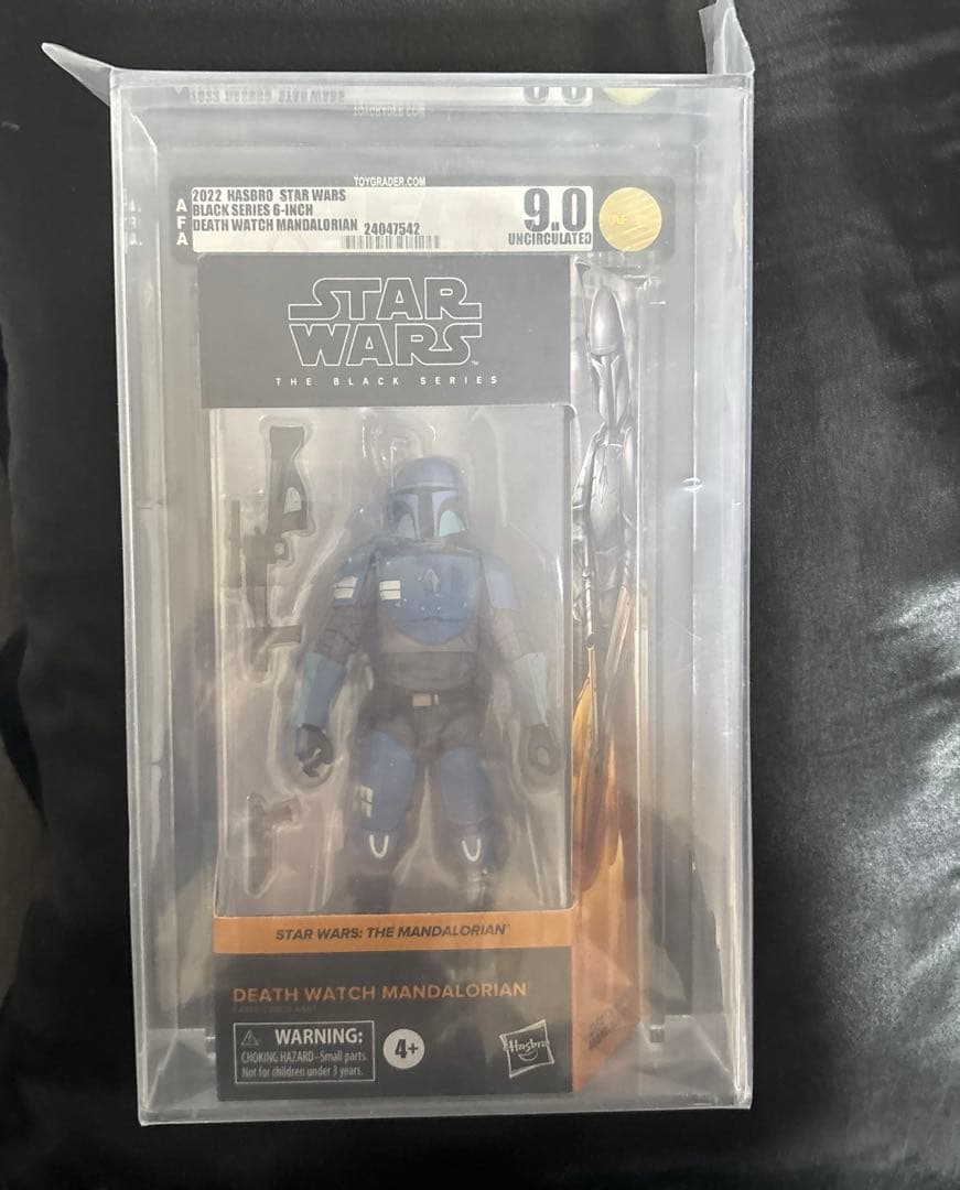 スターウォーズ　ブラックシリーズ　マンダロリアン　デスウォッチ　AFA鑑定済