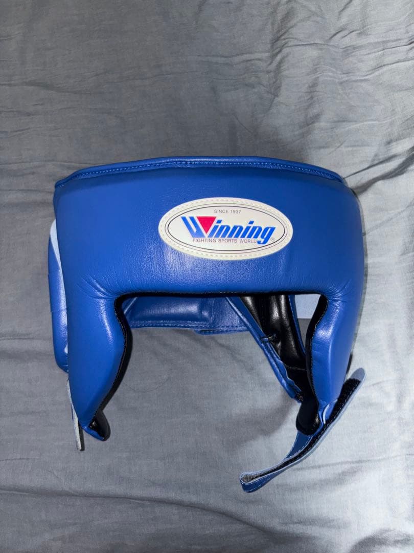 Winning ボクシングヘッドギア 青