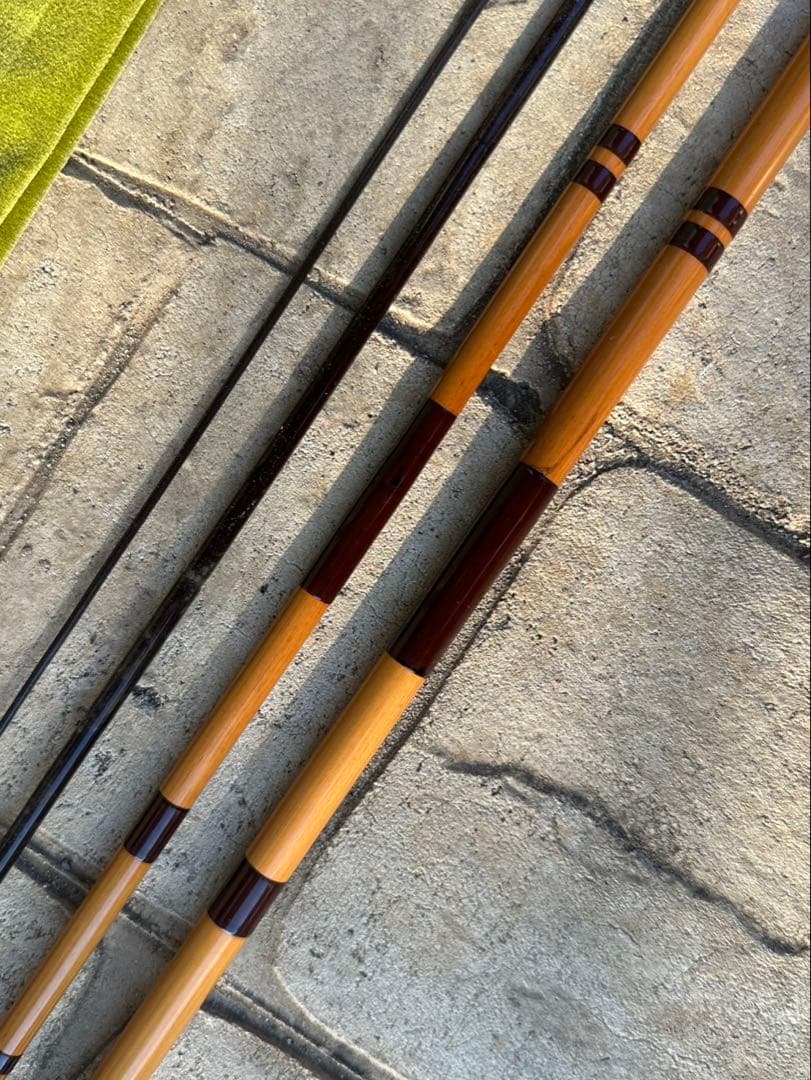 水連 かじか 節巻13.3尺 へらぶな竿 ヘラブナ竿 ヘラ竿 へら竿 竹竿 和竿
