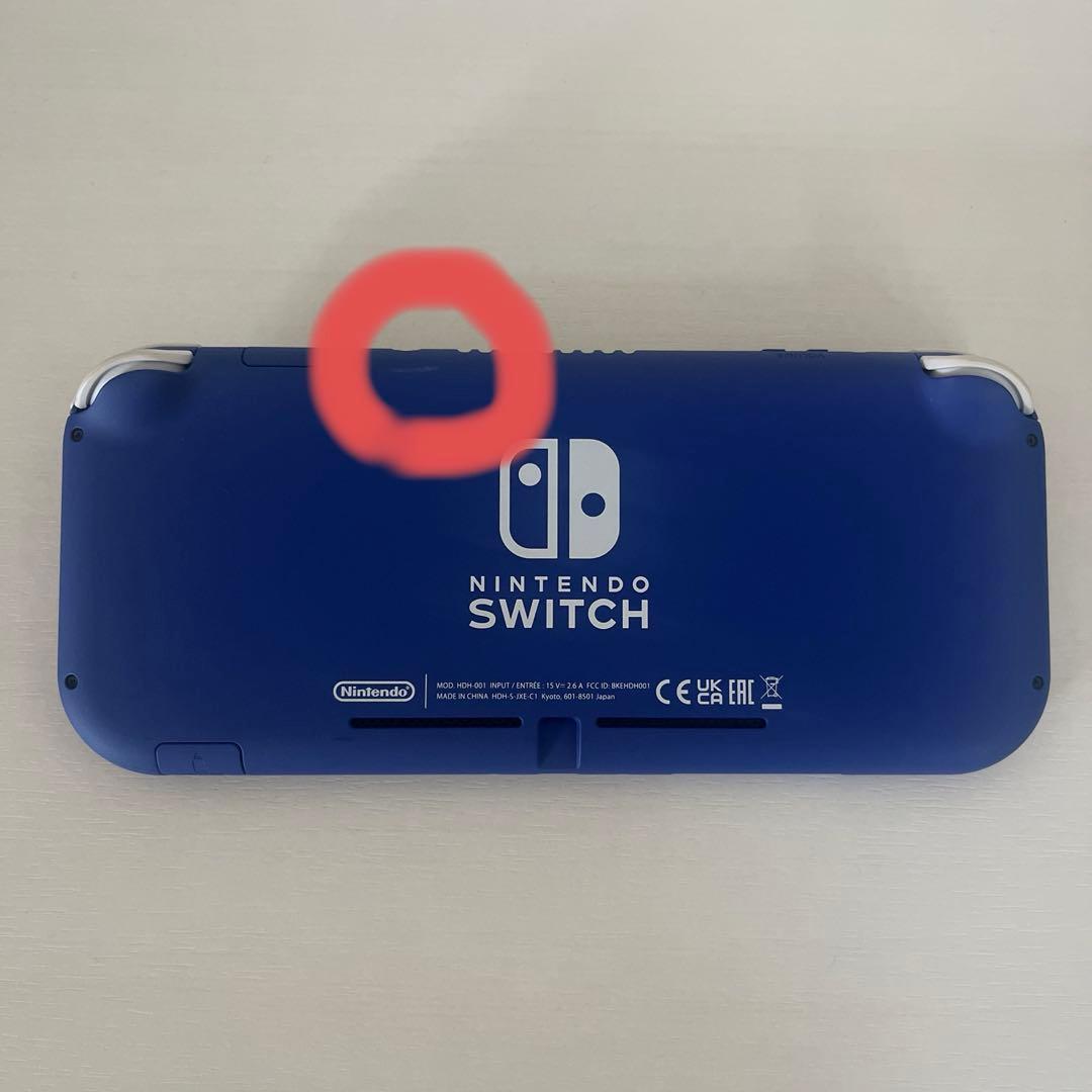 【美品】Nintendo Switch Lite 本体 ブルー