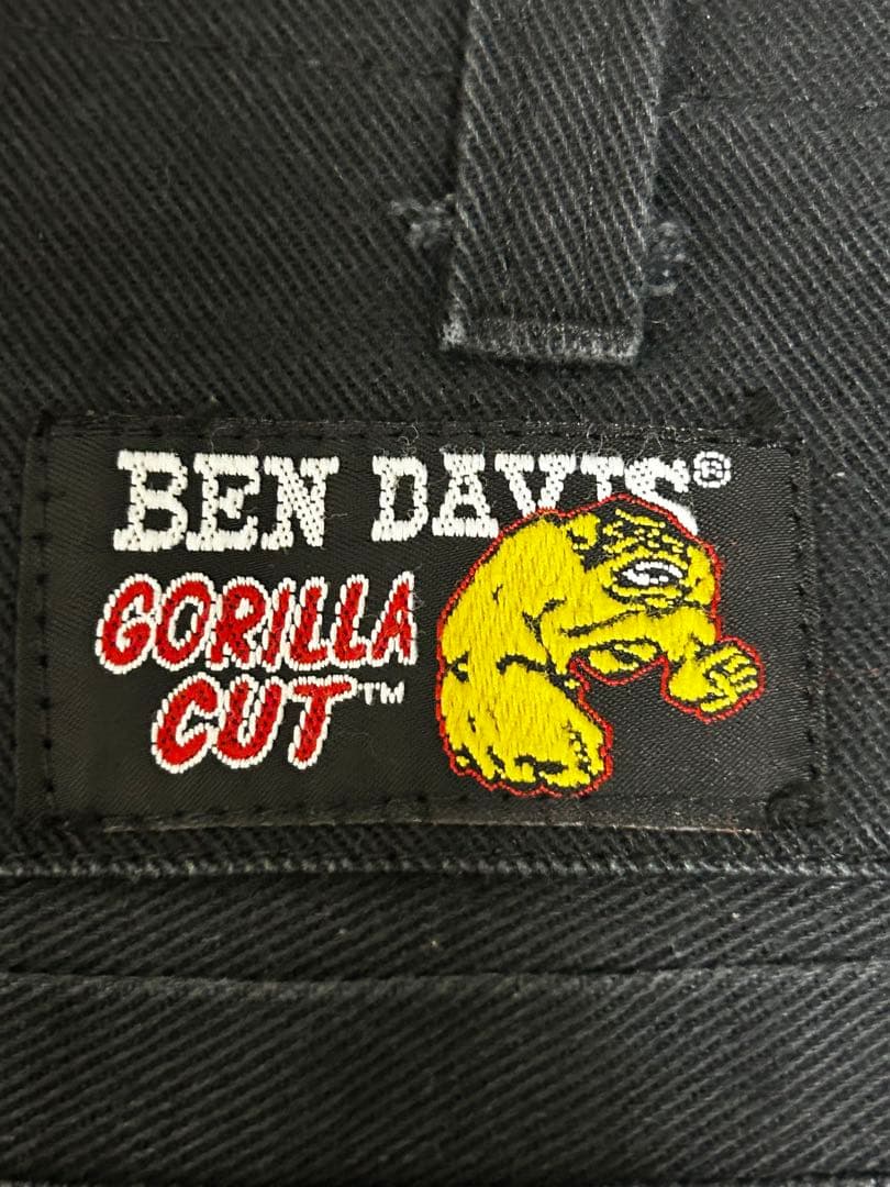 【希少】90s-00s BEN DAVIS ゴリラカット チノパン 極太 古着