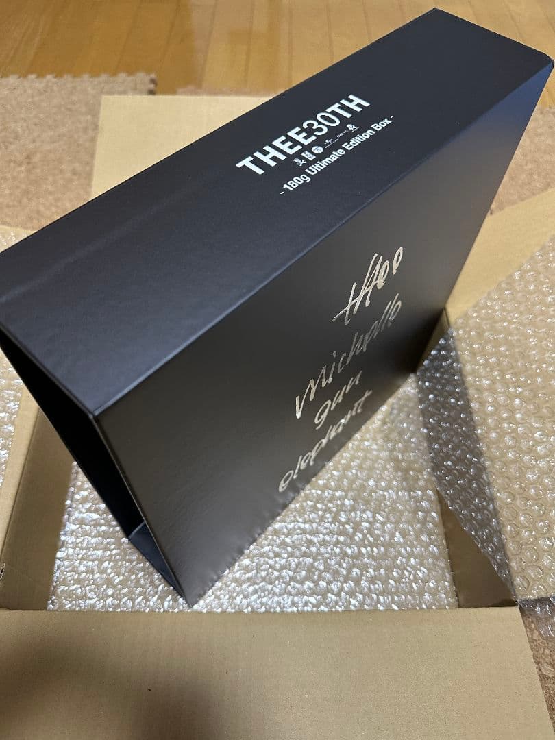 非売品 THEE 30TH 500個限定 アナログ収納BOX