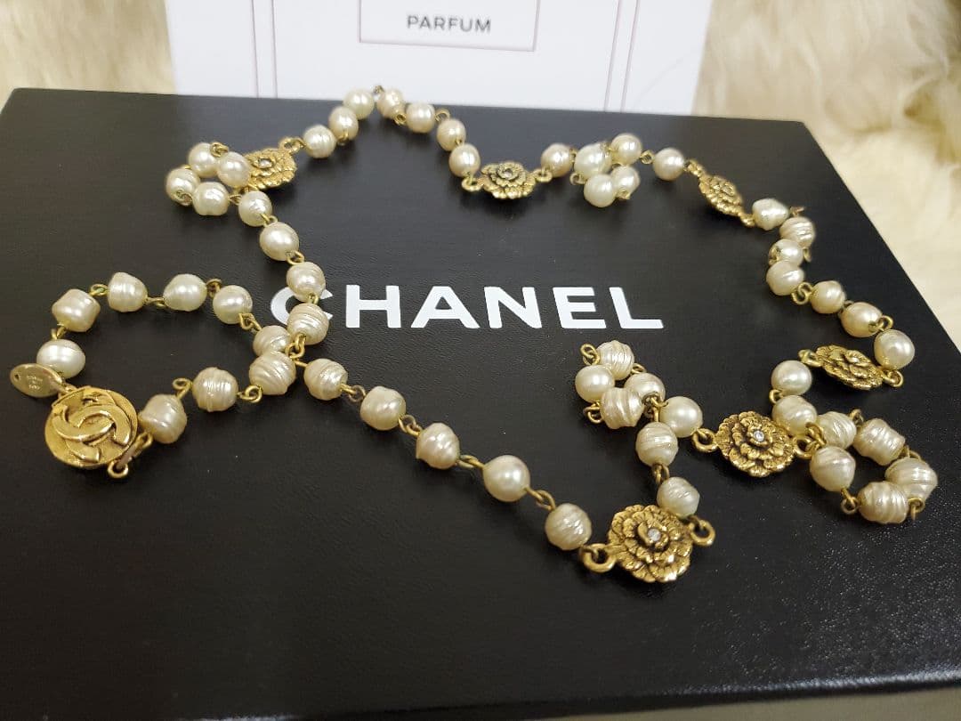★専用★CHANEL シャネル　パール ネックレス ゴールドトーン