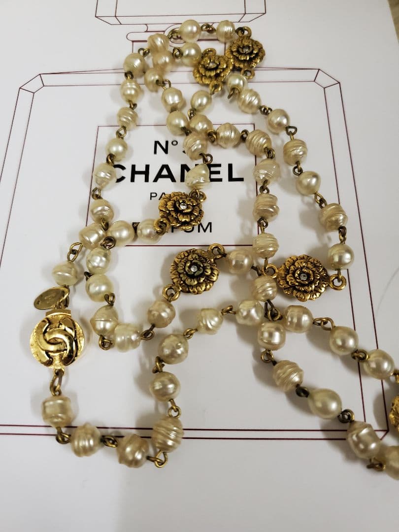★専用★CHANEL シャネル　パール ネックレス ゴールドトーン