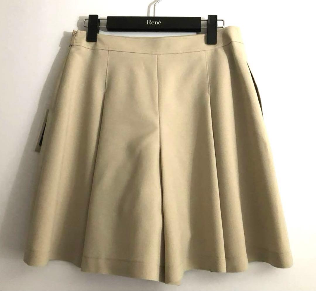 ルネ　未使用　ベージュパンツ