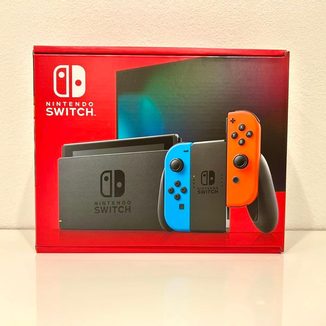 Nintendo Switch スイッチ 青/赤　Joy-Con 本体セット