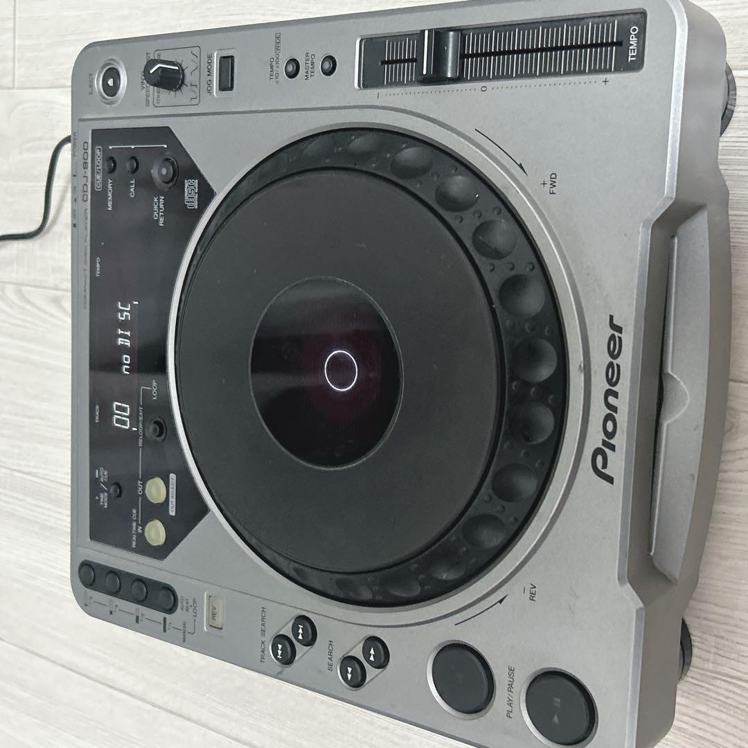 2004年製　Pioneer CDJ-800 DJ機器　パイオニア