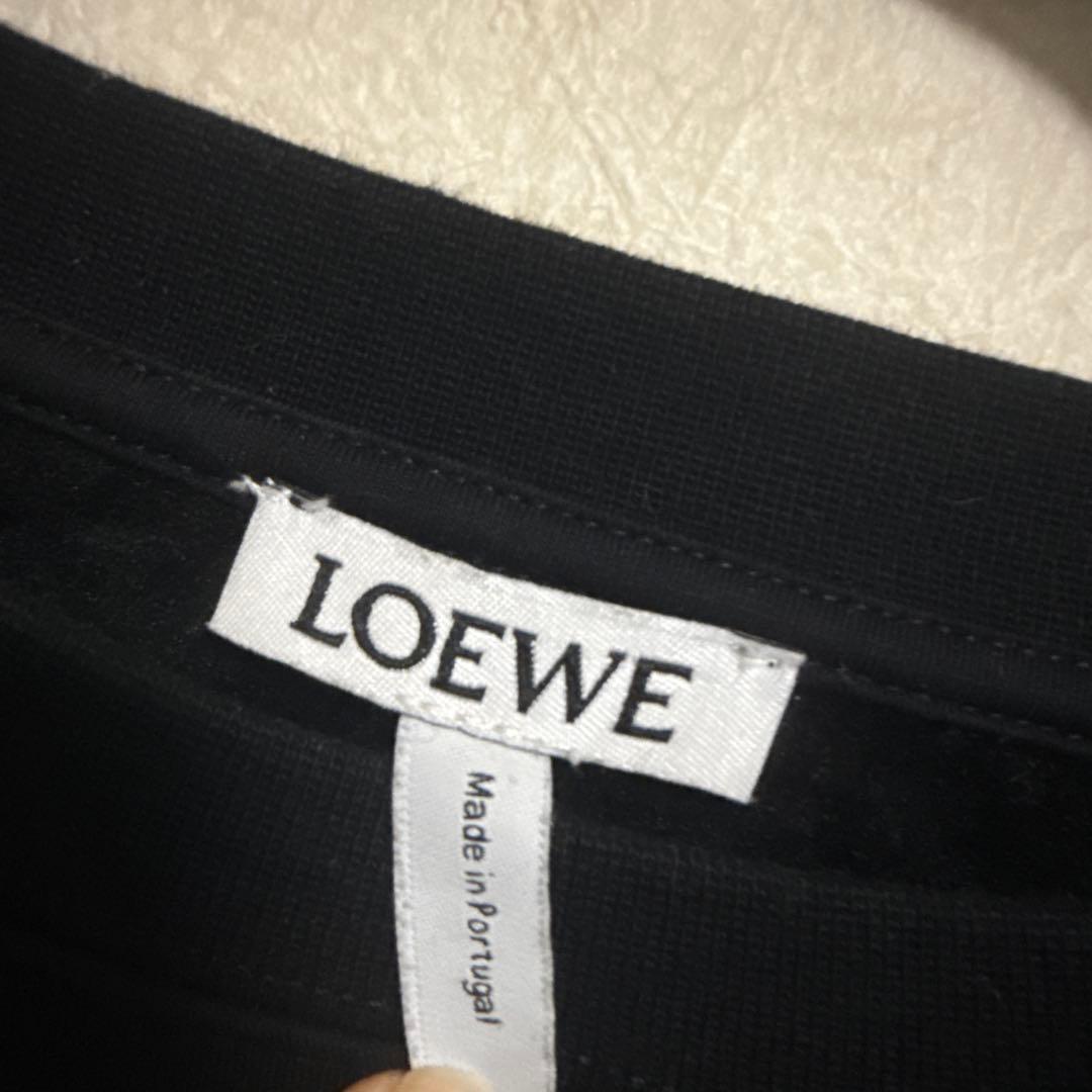 LOEWE ブラック トレーナー