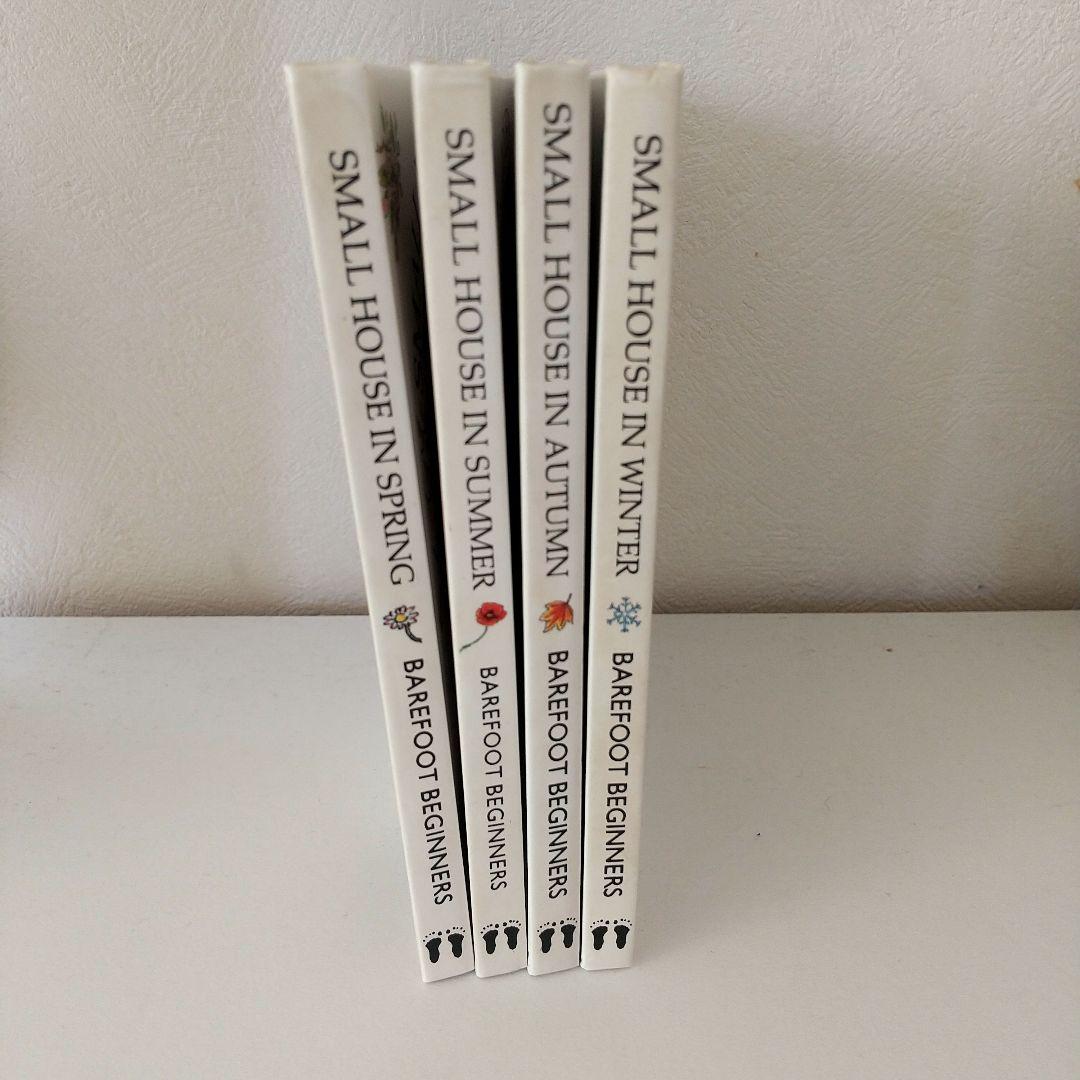 英国絵本　小さな家　春夏秋冬 prue berthon