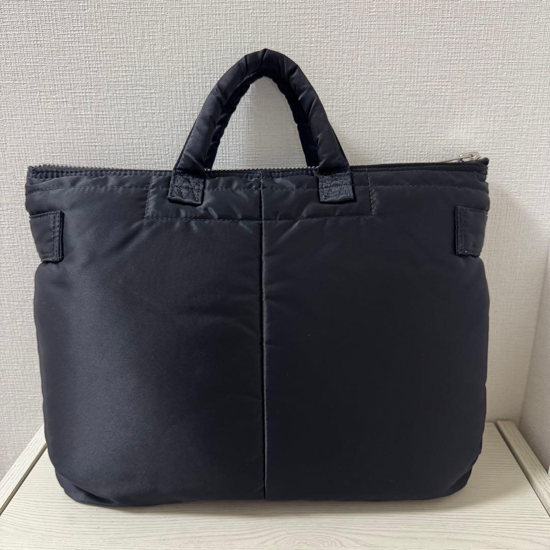 【新品同様】PORTER ポーター タンカー ブリーフケース(S) ブラック
