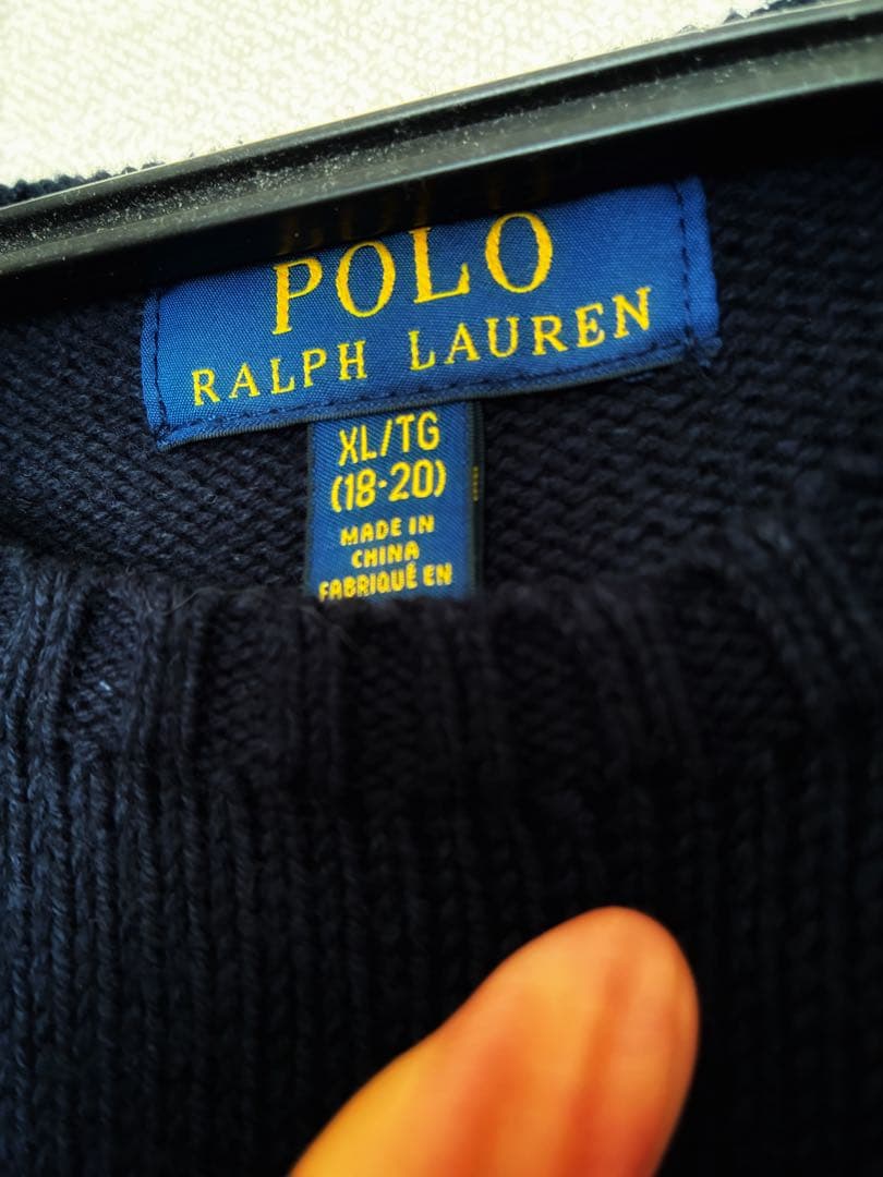 Polo Ralph Lauren テディベア ニットセーター XL
