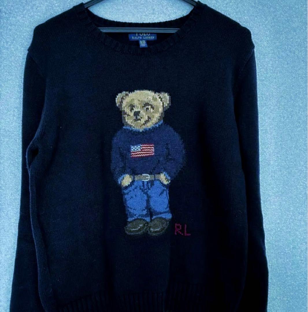 Polo Ralph Lauren テディベア ニットセーター XL