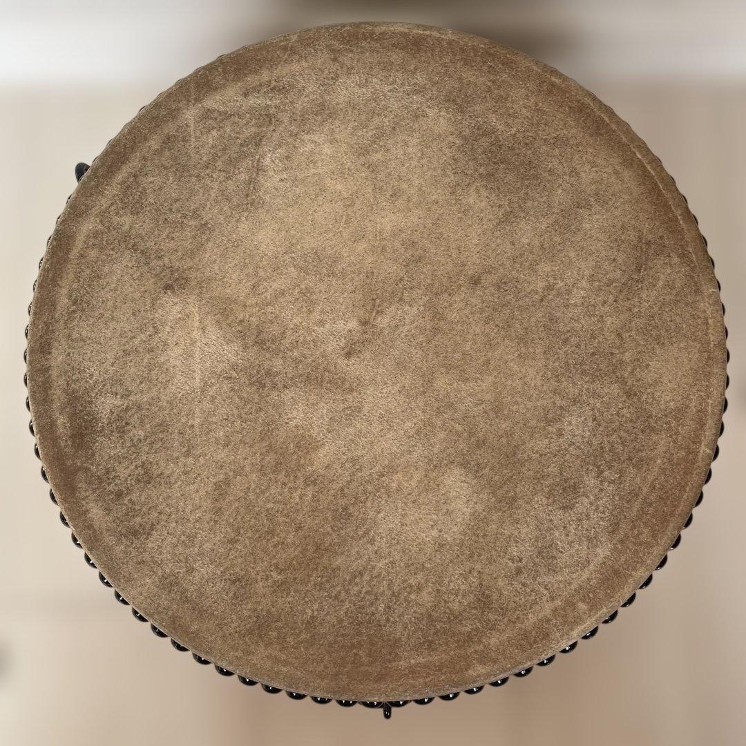 和太鼓 平太鼓 32cm 和楽器 上鳴 日本製　くりぬき　本革 1尺5分