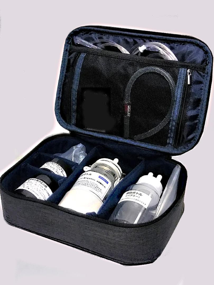 高速時短水素吸引・どこでも使える・1回で水素水の120万倍　水素付セットモデル