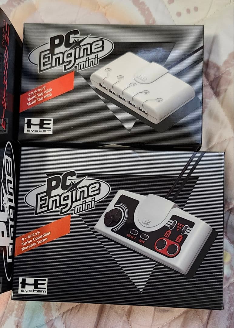PCエンジンミニ + ターボパッド + マルチタップ
