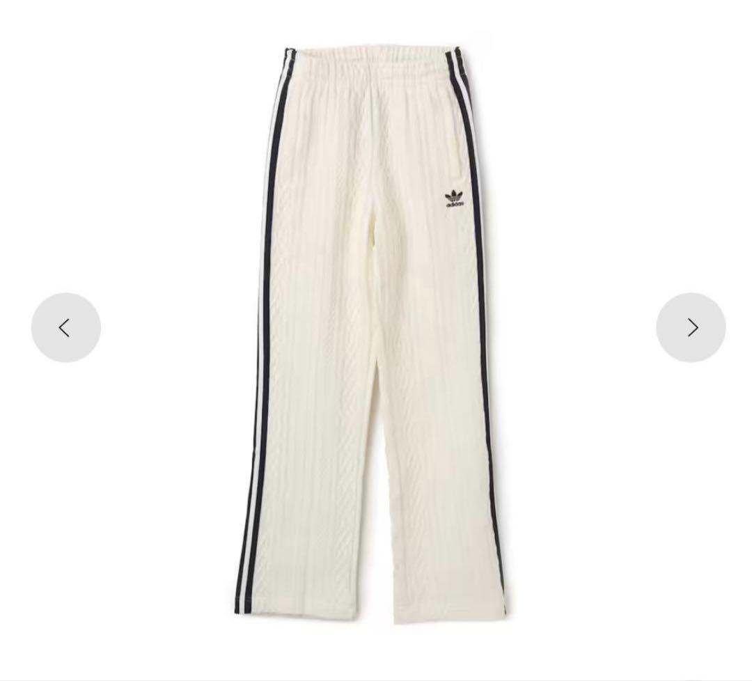 美品●adidas KNIT アディダス ニット クラシック トラック パンツ